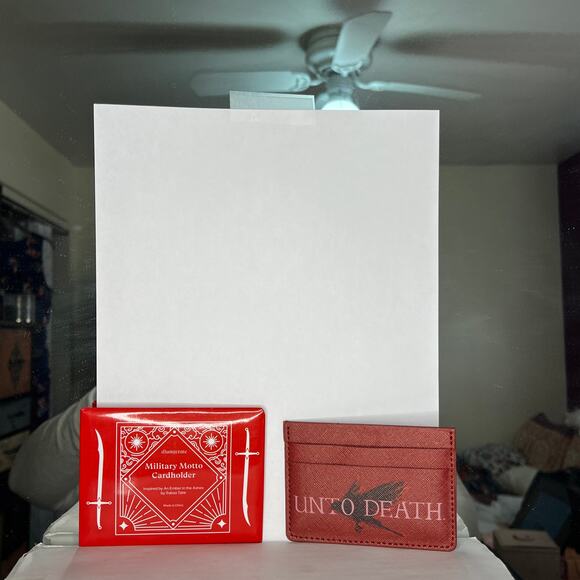 Illumicrate An Ember in the Ashes Military Motto Card Holder - February 2025 - Picture 7 of 7